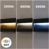 Kültéri kerti lépcső LED lámpa 4W CCT 3000-6500K IP65 homlokzati fali lámpa VIREO LUMILED