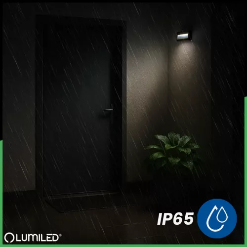 Kültéri kerti lépcső LED lámpa 4W CCT 3000-6500K IP65 homlokzati fali lámpa VIREO LUMILED