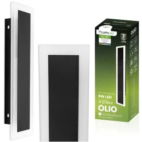  OLIO Felületre Szerelhető LED Kerti Lámpa, Falikar, 9W, 4000K, 30cm, IP65, LUMILED