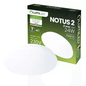  LED mennyezeti lámpa Felületre szerelt 24W NOTUS 2 Kerek IP44 38 cm LUMILED
