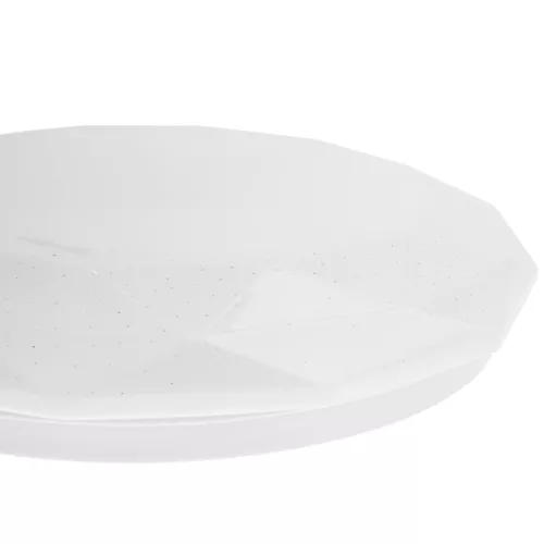 LED mennyezeti lámpa, felületre szerelt 18W IP44 kerek GLORY 2 gyémánt 33cm LUMILED