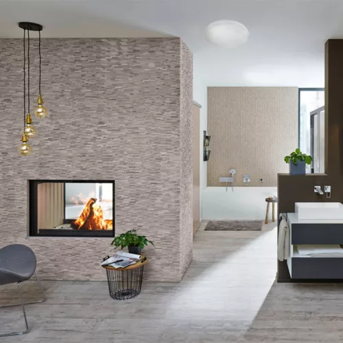 LED mennyezeti lámpa, felületre szerelt 18W IP44 kerek GLORY 2 gyémánt 33cm LUMILED