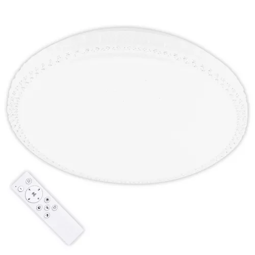 LED Mennyezeti Lámpa Felületre Szerelhető AGA2 72W IP44 CCT Fehér Kerek 50cm + LUMILED TÁVIRÁNYÍTÓ