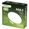 LED Mennyezeti Lámpa Felületre Szerelhető AGA2 72W IP44 CCT Fehér Kerek 50cm + LUMILED TÁVIRÁNYÍTÓ