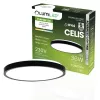 LED mennyezeti lámpa, felületre szerelt 36W 4000K 3820lm 106 lm/W CELIS kerek IP44 fekete gyűrű ALS LUMILED
