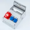 Elektromos elosztószekrény biztosítékokkal LUMIBOX3 LAGO 10M 16A/5P 400V 2x230V Schuko Lumiled