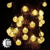 Kerti Solar Girland 50x LED dekoratív golyók 11,8 m 3000K meleg GALLA2 LUMILED