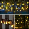 Kerti Solar Girland 50x LED dekoratív golyók 11,8 m 3000K meleg GALLA2 LUMILED