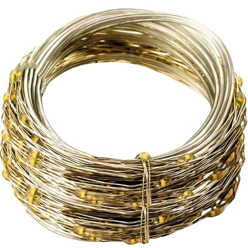 Kerti Solar Girland 200x LED Dekoratív 21m 3000K + Távirányító