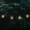 Kerti Solar Girland 20x LED dekoratív golyók 11,58m 3000K meleg LOVO LUMILED