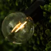 Kerti Solar Girland 20x LED dekoratív golyók 11,58m 3000K meleg LOVO LUMILED