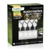Napelemes kerti fényfüzér 30 LED díszgömbök 10,6m 2700K meleg fehér + távirányító GLADI CONTROL LUMILED