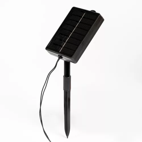 Napelemes kerti fényfüzér 40 LED díszgömbök 13,64m 3000K meleg fehér + távirányító GLADI CONTROL LUMILED