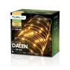 Napelemes kerti LED fényfüzér, dekoratív, 100x LED, 11,9m, KÍGYÓ, 3000K meleg fényű DALEN LUMILED