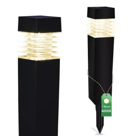 Napelemes LED kerti lámpa NARIS hajtott oszlop 40cm LUMILED