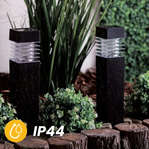 Napelemes LED kerti lámpa NARIS hajtott oszlop 40cm LUMILED