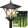LED napelemes kerti lámpa RIBES kültéri lámpás 150cm LUMILED