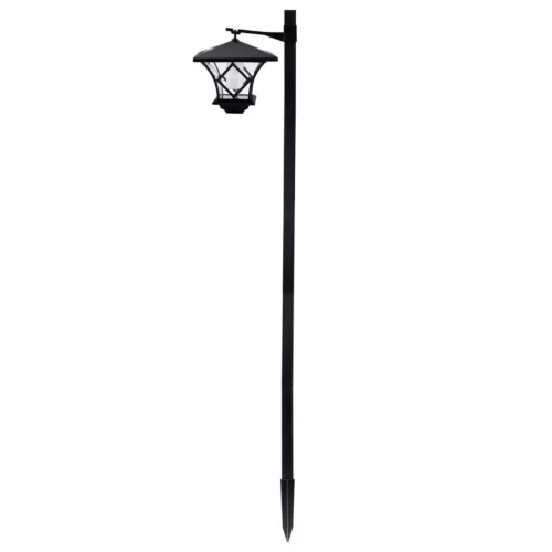 LED napelemes kerti lámpa RIBES kültéri lámpás 150cm LUMILED