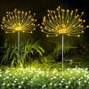 Napelemes LED-es kerti lámpa LOTUS Pitypang fában 80cm LUMILED