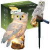 Solar LED kerti lámpa Stud Owl 3000K IP44 NOKA LUMILED