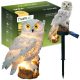 Solar LED kerti lámpa Stud Owl 3000K IP44 NOKA LUMILED