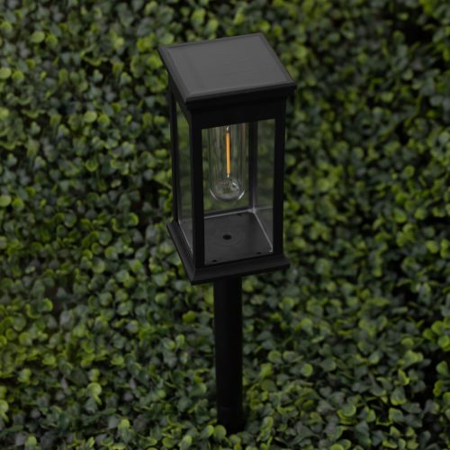 LED napelemes kerti lámpa 3000K IP65 Plug-in DOREA LUMILED