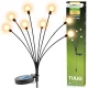 Napelemes lámpa gyermekláncfű golyók 70 cm TULIO IP44 3000K LUMILED