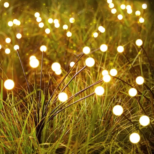 Napelemes lámpa gyermekláncfű golyók 70 cm TULIO IP44 3000K LUMILED