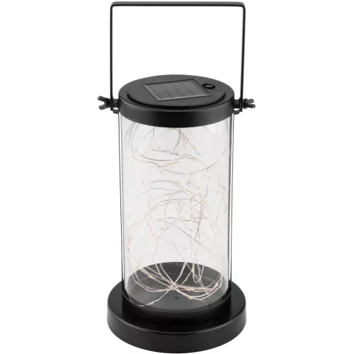 ABRELA LED napelemes lámpa kültéri kerti álló függőlámpás 3000K IP44 LUMILED