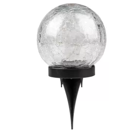   EMERIA 2700K LED napelemes kerti lámpa, talajra szerelhető, dekoratív gömb, IP44, LUMILED