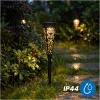 THALIA LUMILED napelemes kerti lámpa LED 2700K IP44 kültéri oszloplámpa fekete