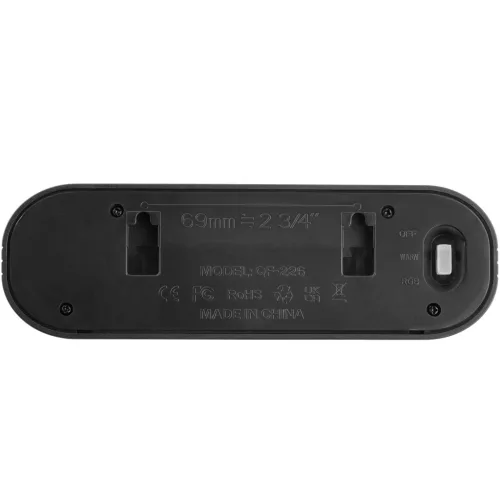 Napelemes kerti lámpa LED falikar Elevation 3000K + RGB KEOS LUMILED