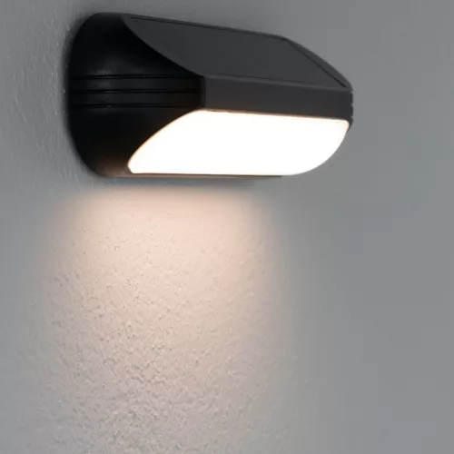 Napelemes kerti lámpa LED falikar Elevation 3000K + RGB KEOS LUMILED