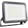 Napelemes LED halogén reflektor 200W kerti lámpa 4000K IP65 PIR mozgásérzékelő + távirányító FULGOR LUMILED