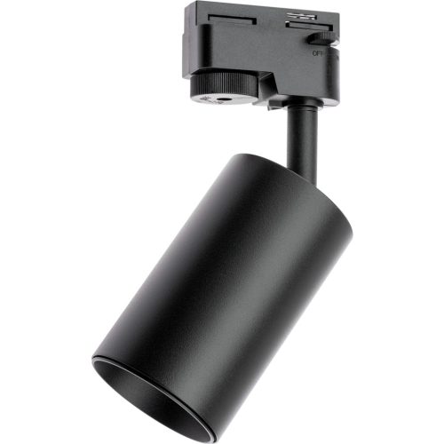 GU10 Black Track Spotlight SAGI lampa egyfázisú sínekhez