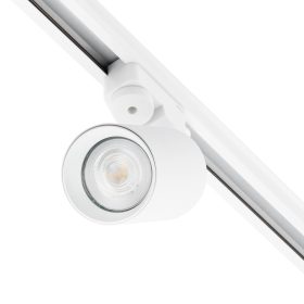   GU10 fehér nyomvonalú spotlámpa SAGI lámpa egyfázisú sínekhez