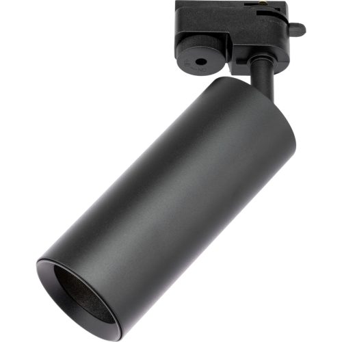 GU10 nyomvonalas spotlámpa fekete RITI lámpa egyfázisú sínekhez