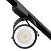 Sínes Spotlámpa GU10 AR111 Fekete VICTUS lámpa egyfázisú fényes sávokhoz