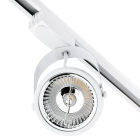   Sínes Spotlámpa GU10 AR111 Fehér VICTUS lámpa egyfázisú fényes sínekhez
