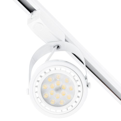 Sínes Spotlámpa GU10 AR111 Fehér VICTUS lámpa egyfázisú fényes sínekhez