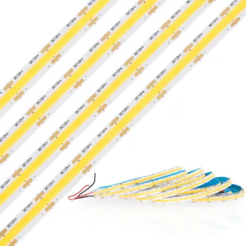 LED szalag COB szalag 12V 48W 2000LED hideg 8mm 5m