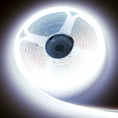 LED szalag COB szalag 12V 48W 2000LED hideg 8mm 5m