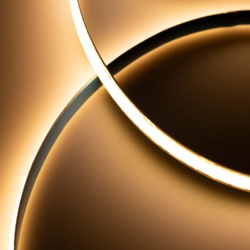 LED szalag COB shalag 12V 50W 1920LED NEON IP65 Meleg 8mm 5m