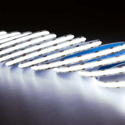LED szalag COB szalag 12V 50W 1920LED NEON IP65 Hideg 8mm 5m