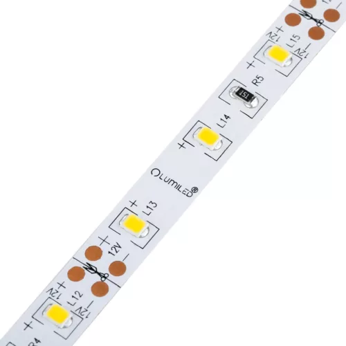Szett LED szalag szalag 12V 24W 300LED SMD 2835 semleges 8mm 5m + tápegység