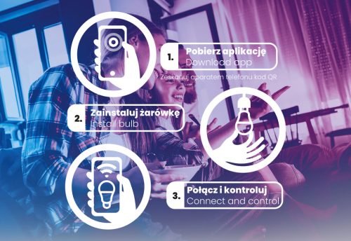 E27 A70 LED izzó 15W = 100W 1500lm RGB CCT szabályozható Smart TUYA WiFi SMART SAYO LUMILED