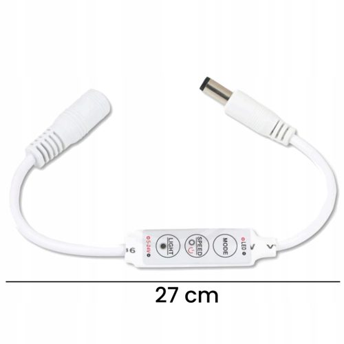 LED fényerőszabályzó áramlásszabályozó 12V Touch 3 gomb