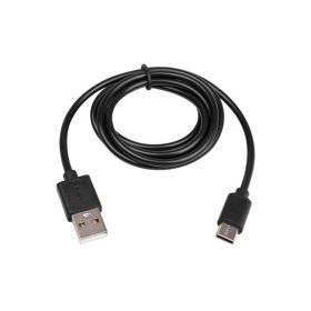 Masterled USB CC tápkábel, fekete, 1 m