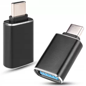 Masterled USB-A - USB-C adapter 5A, fekete