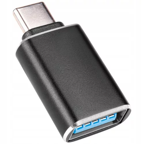 Masterled USB-A - USB-C adapter 5A, fekete